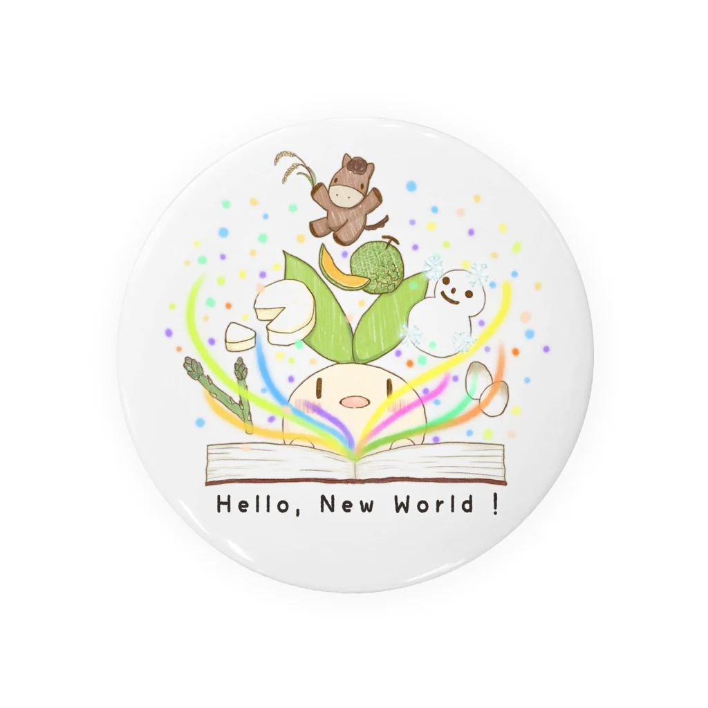 なないろLab.のHello New World！～安平編～ 缶バッジ