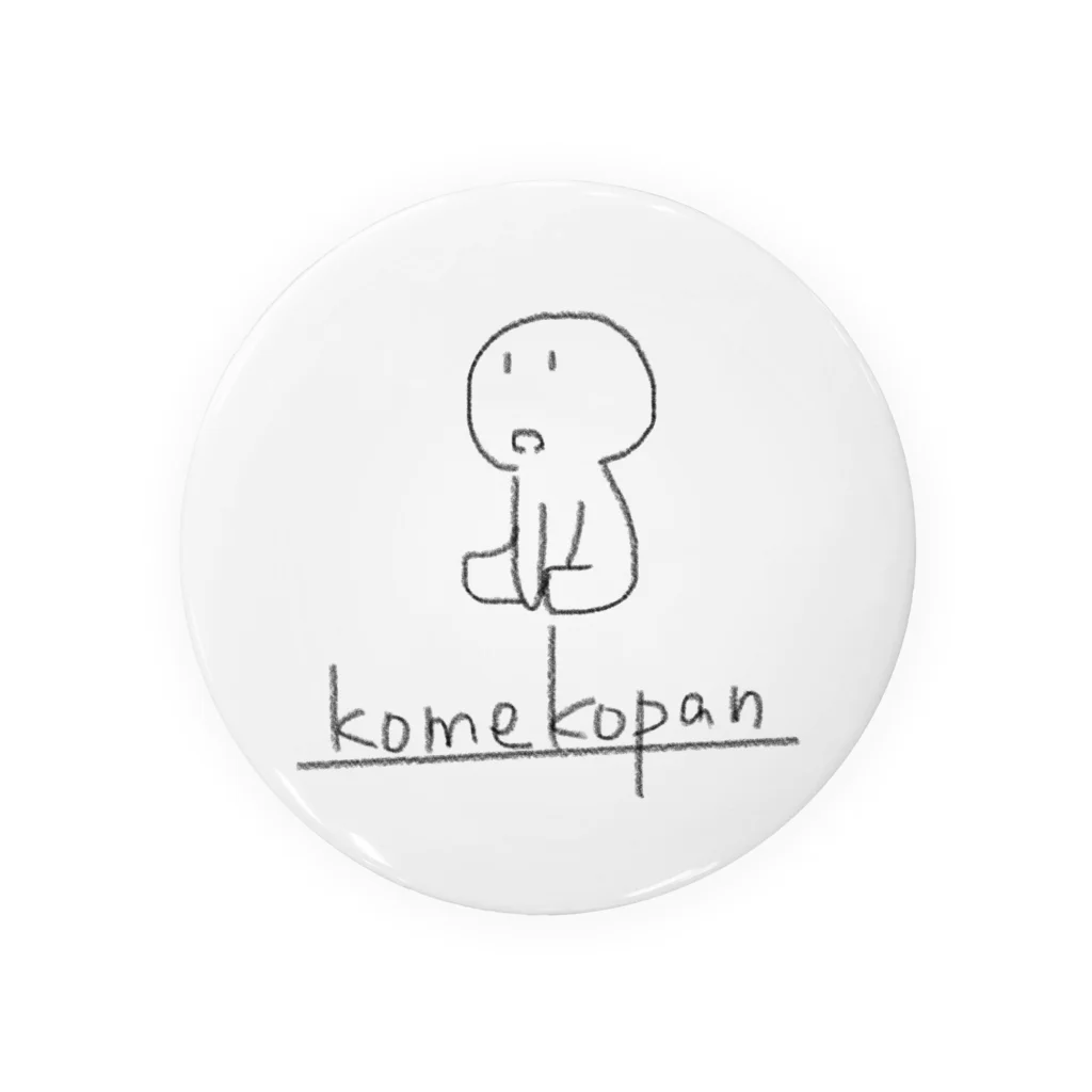 komekopanの【缶バッジ】ぽえ〜 Tin Badge