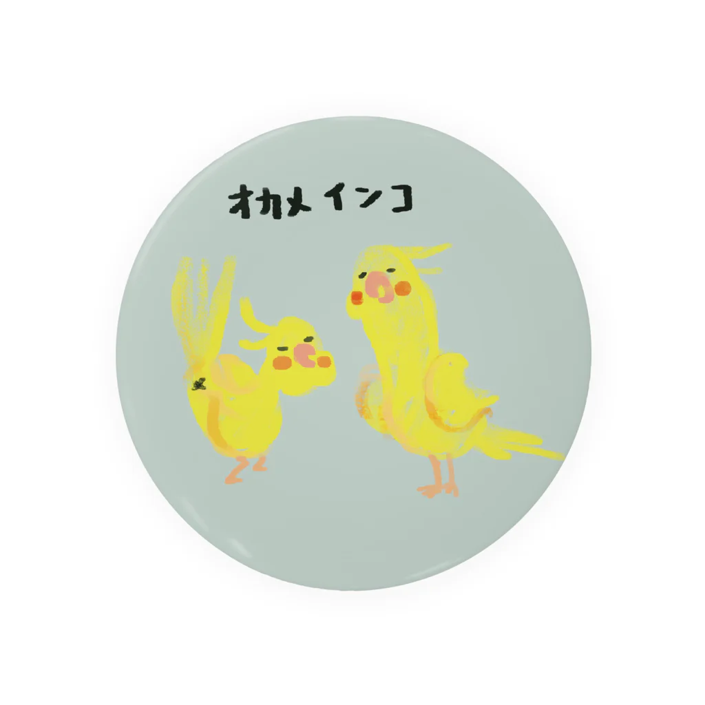 sunBのオカメインコ  Tin Badge