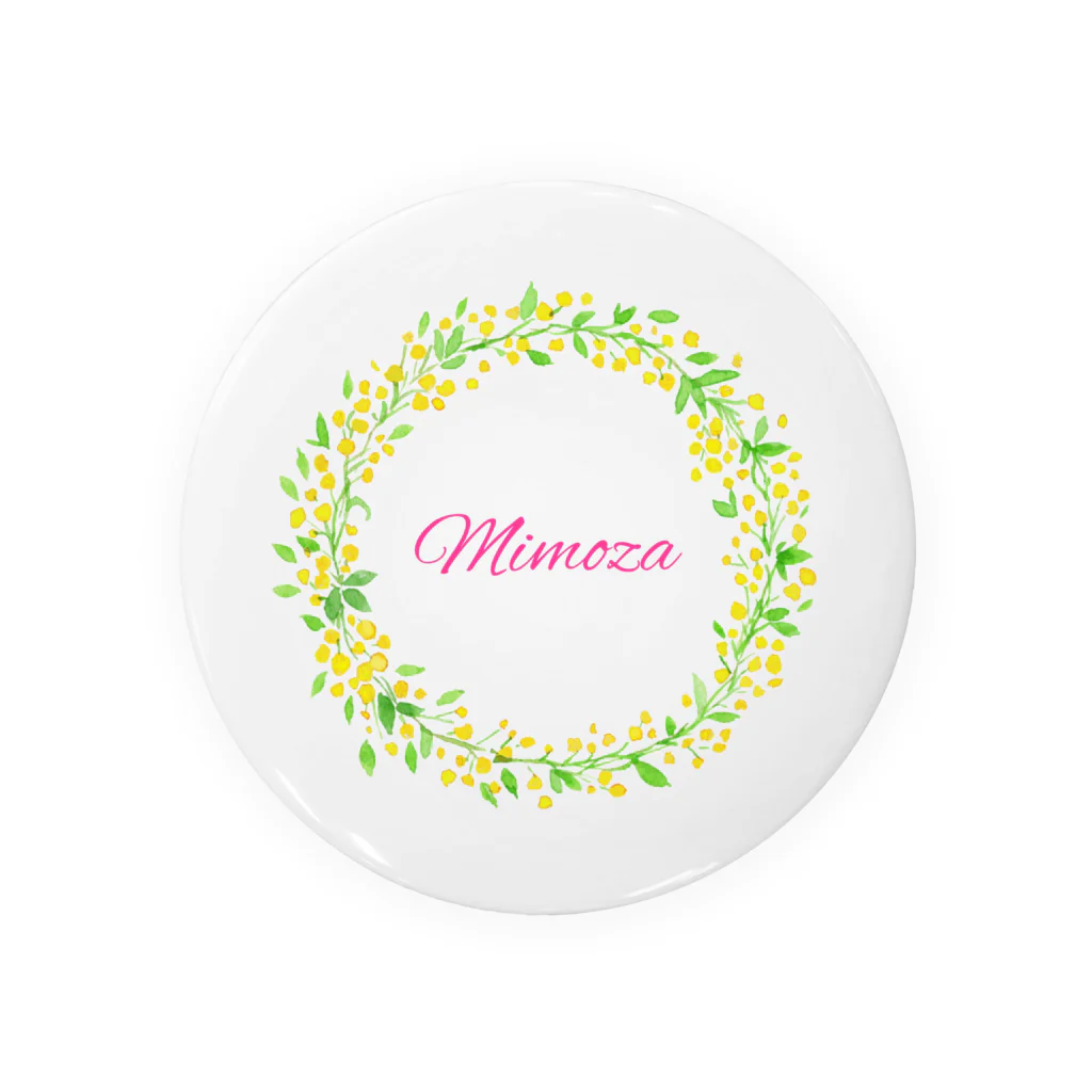 AimiesのMimoza  lease 缶バッジ