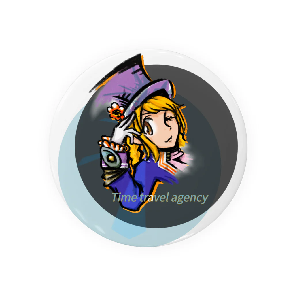 Suerei_syのTime travel agency Tin Badge