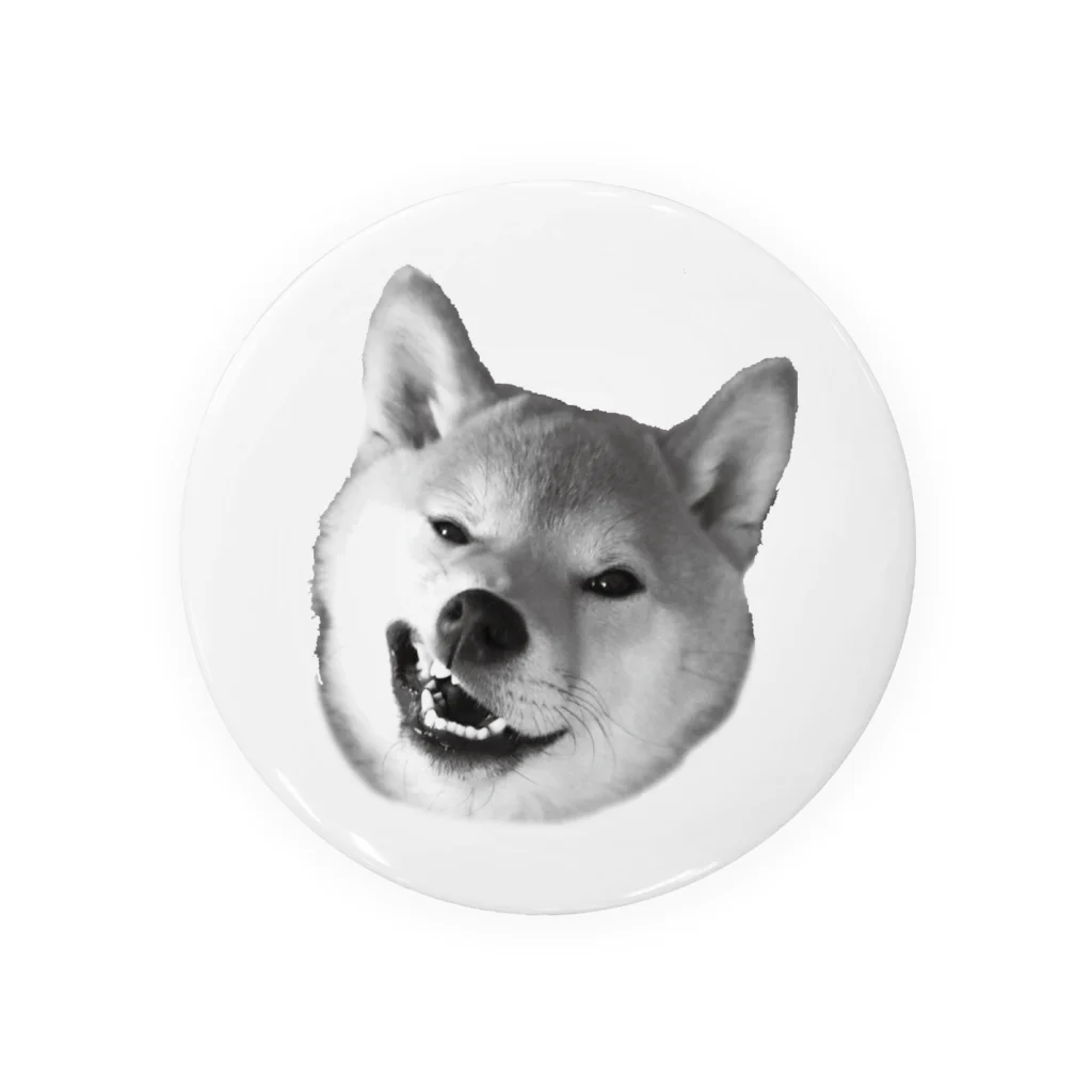 uzo76のあくびする犬 Tin Badge
