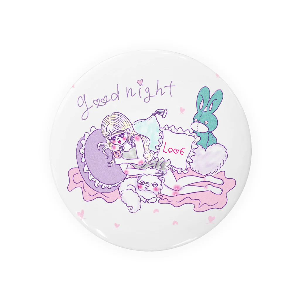 林檎飴の部屋のgoodnight Tin Badge