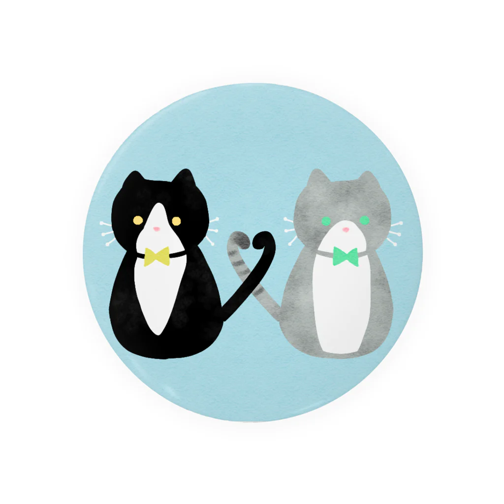 ひまわりのcat Tin Badge