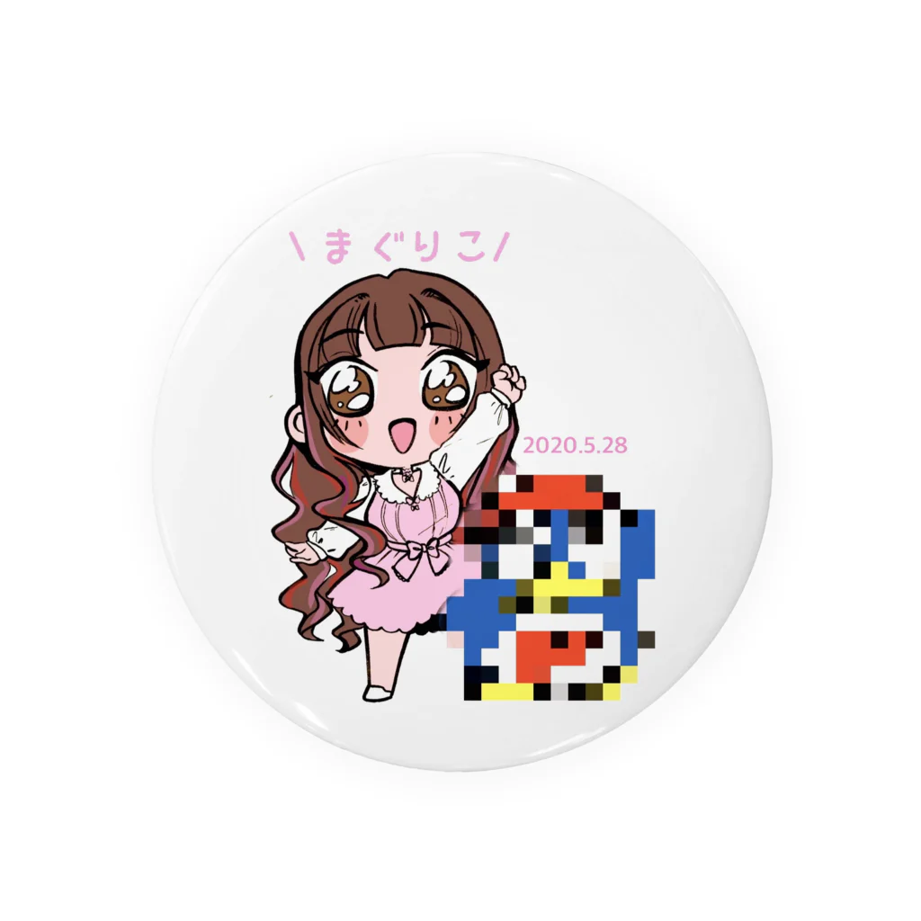 🖤🍒まぐりこ🍒🖤コスプレイヤーのまぐりこバースデーグッズ❤︎ Tin Badge