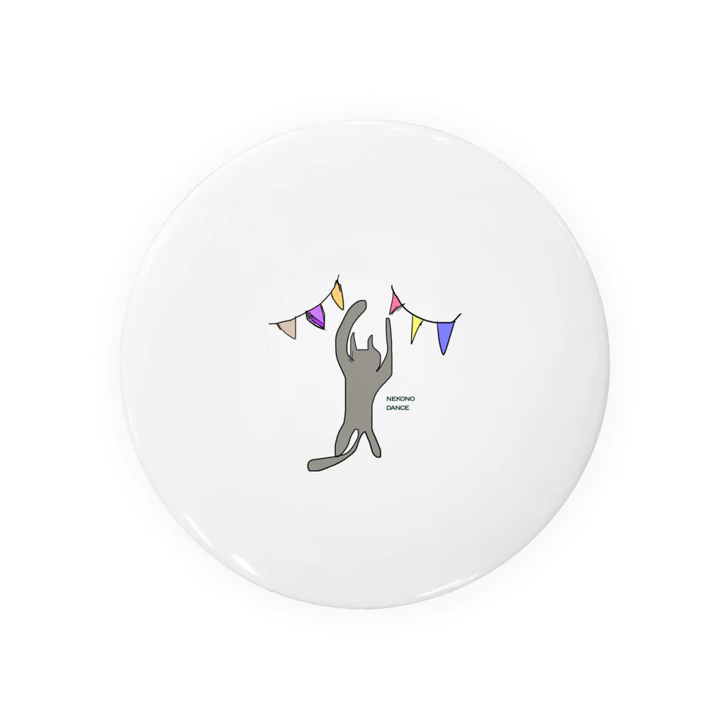 昭和猫の猫のダンス Tin Badge