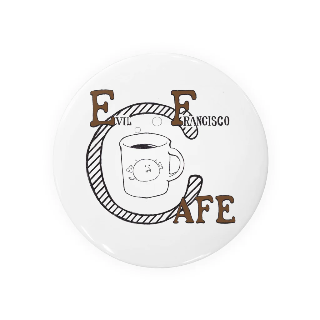 minelのEvil Francisco Cafe Tin Badge