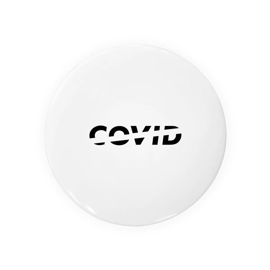 HATEのI hate COVID-19 Tin Badge