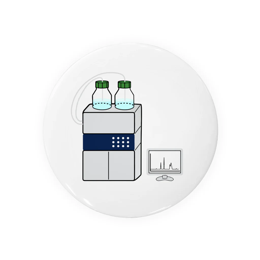 理系アイテムや生き物のお店のHPLC 缶バッジ