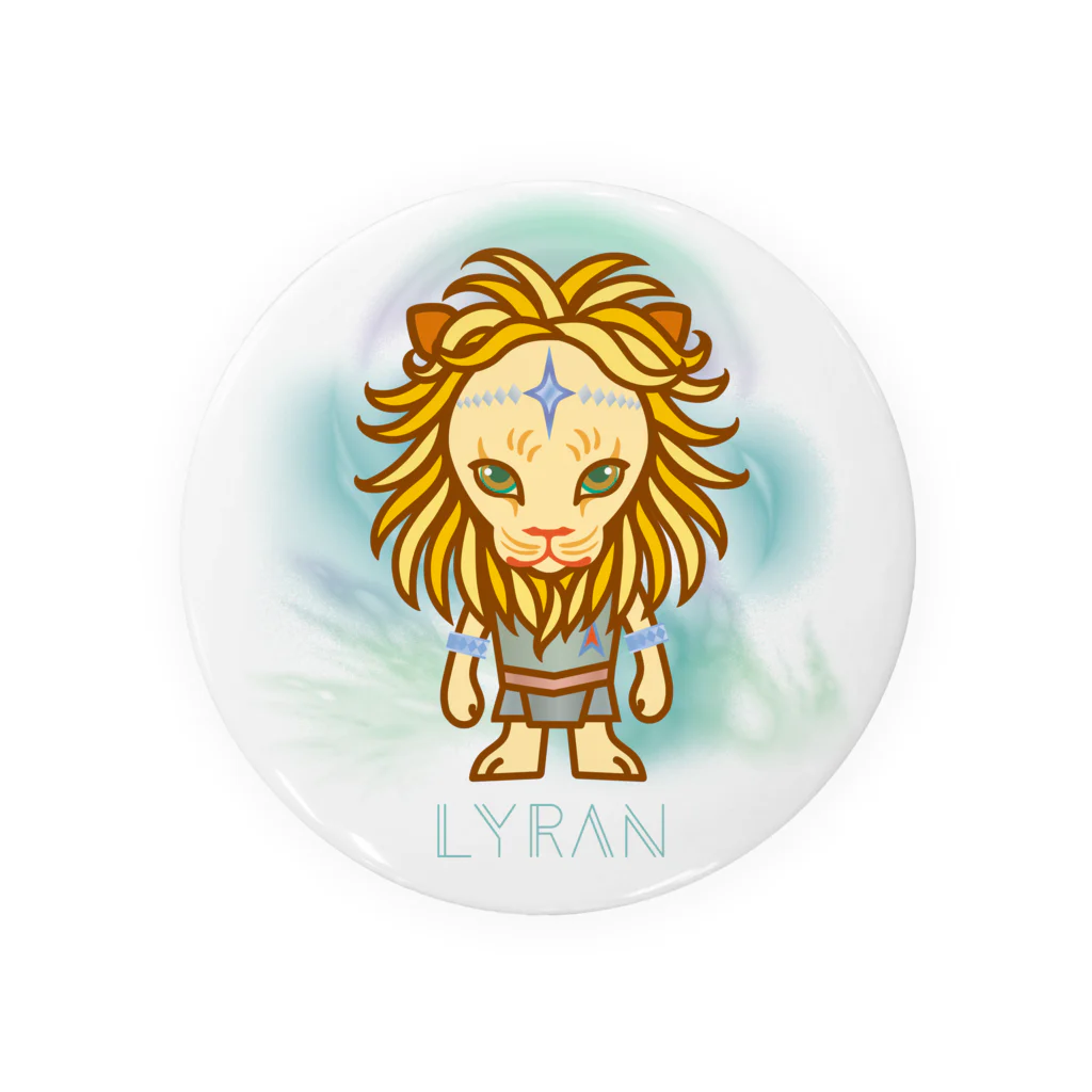 alpacca-creativeのLyran（リラ星人） Tin Badge