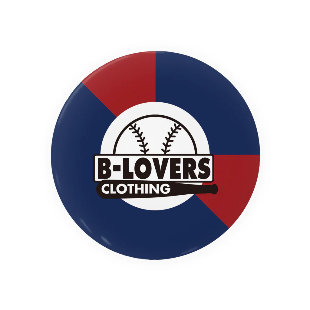 BASEBALL LOVERS CLOTHINGの「BLCロゴ×猫」 缶バッジ