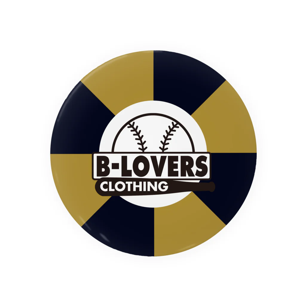 BASEBALL LOVERS CLOTHINGの「BLCロゴ×檻」 缶バッジ