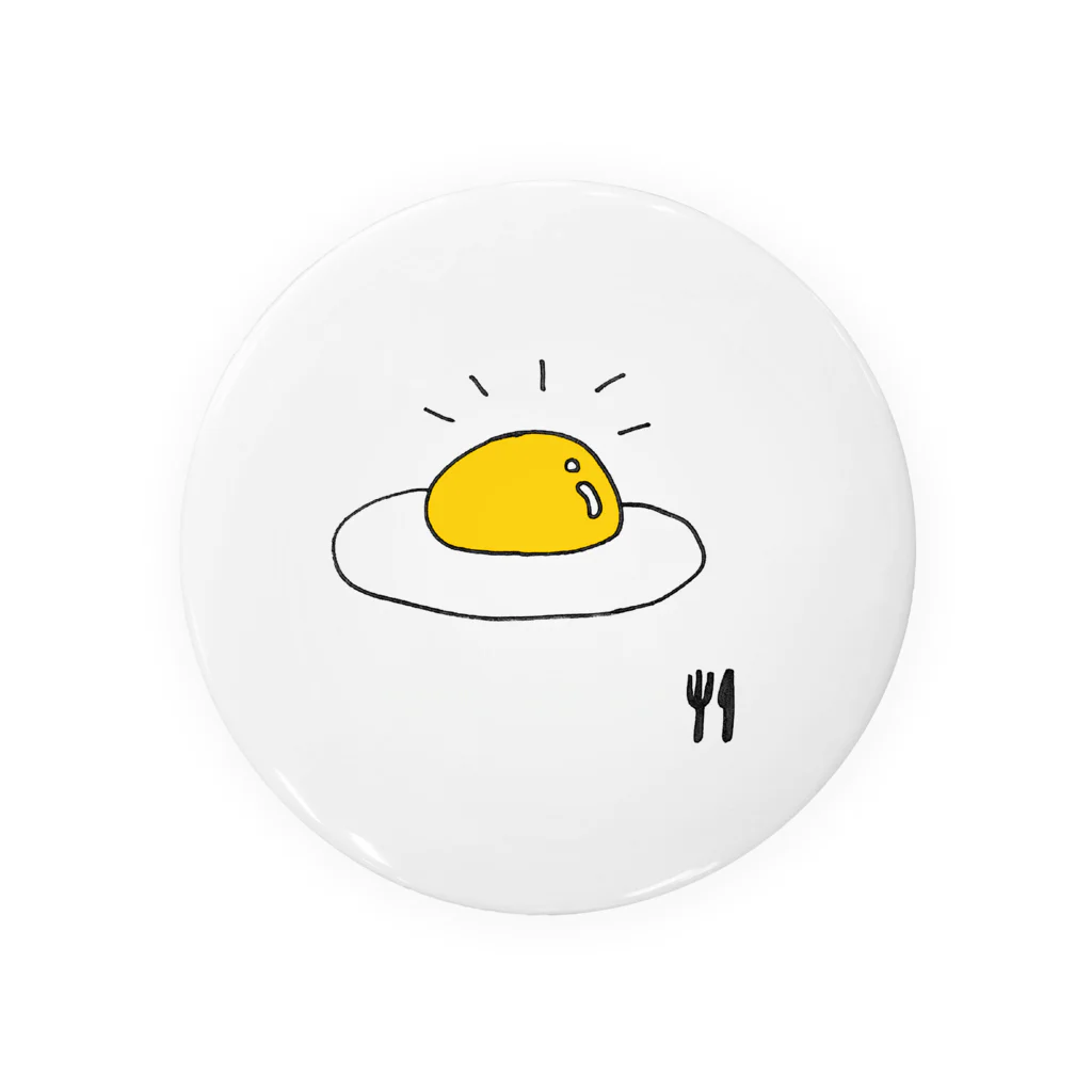 sbkscomのsunny-side up  缶バッジ