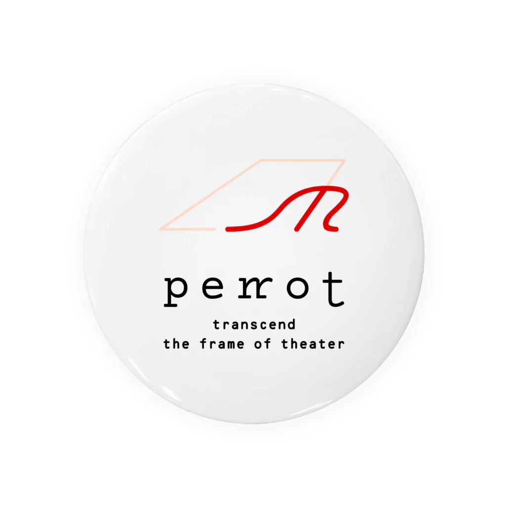 perrotのperrotロゴグッズ Tin Badge