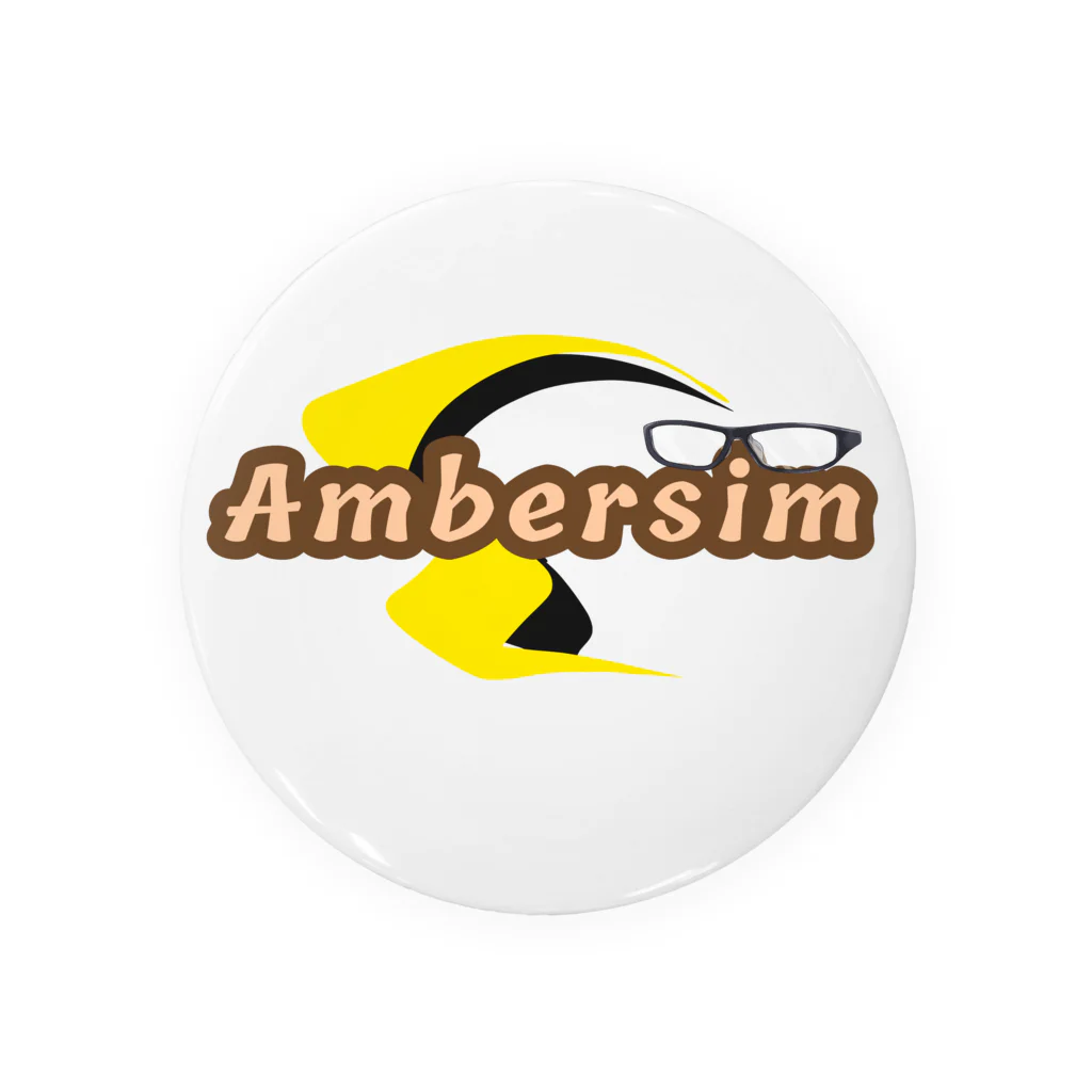 Ambersim(アンバーシム)のAmbersimロゴマーク 缶バッジ