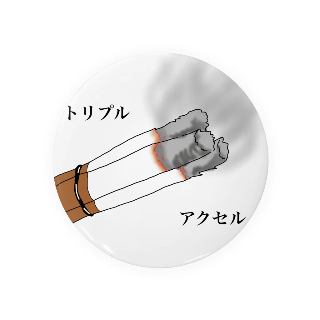 アコエレのトリプルアクセル Tin Badge