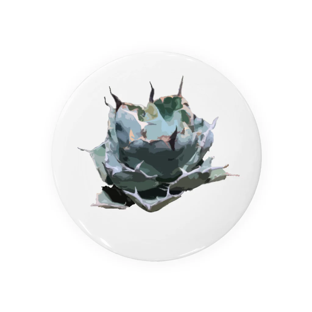 D-desingのAgave・チタノタ Tin Badge