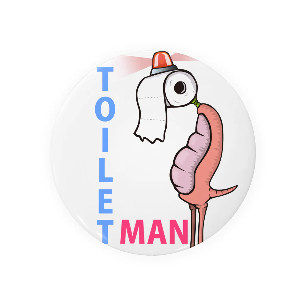 ヨシダアニマルズのトイレマン Tin Badge