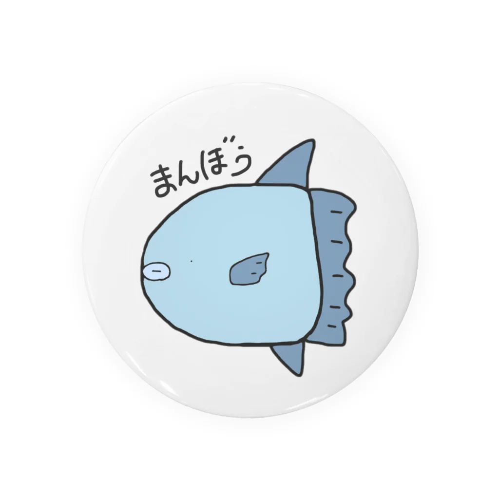 まったり堂のマンボーちゃん　色有り Tin Badge