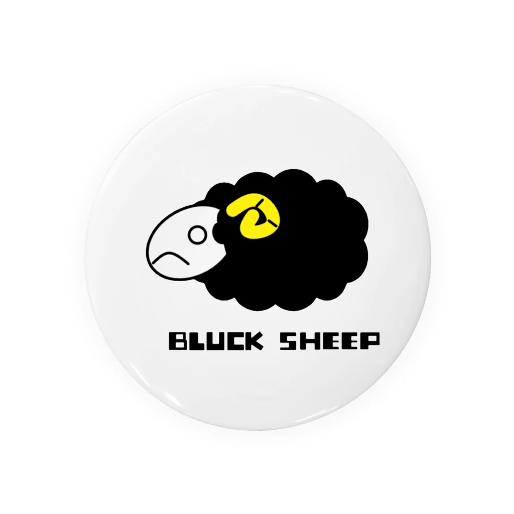 GodGorogoroの黒い羊 Tin Badge
