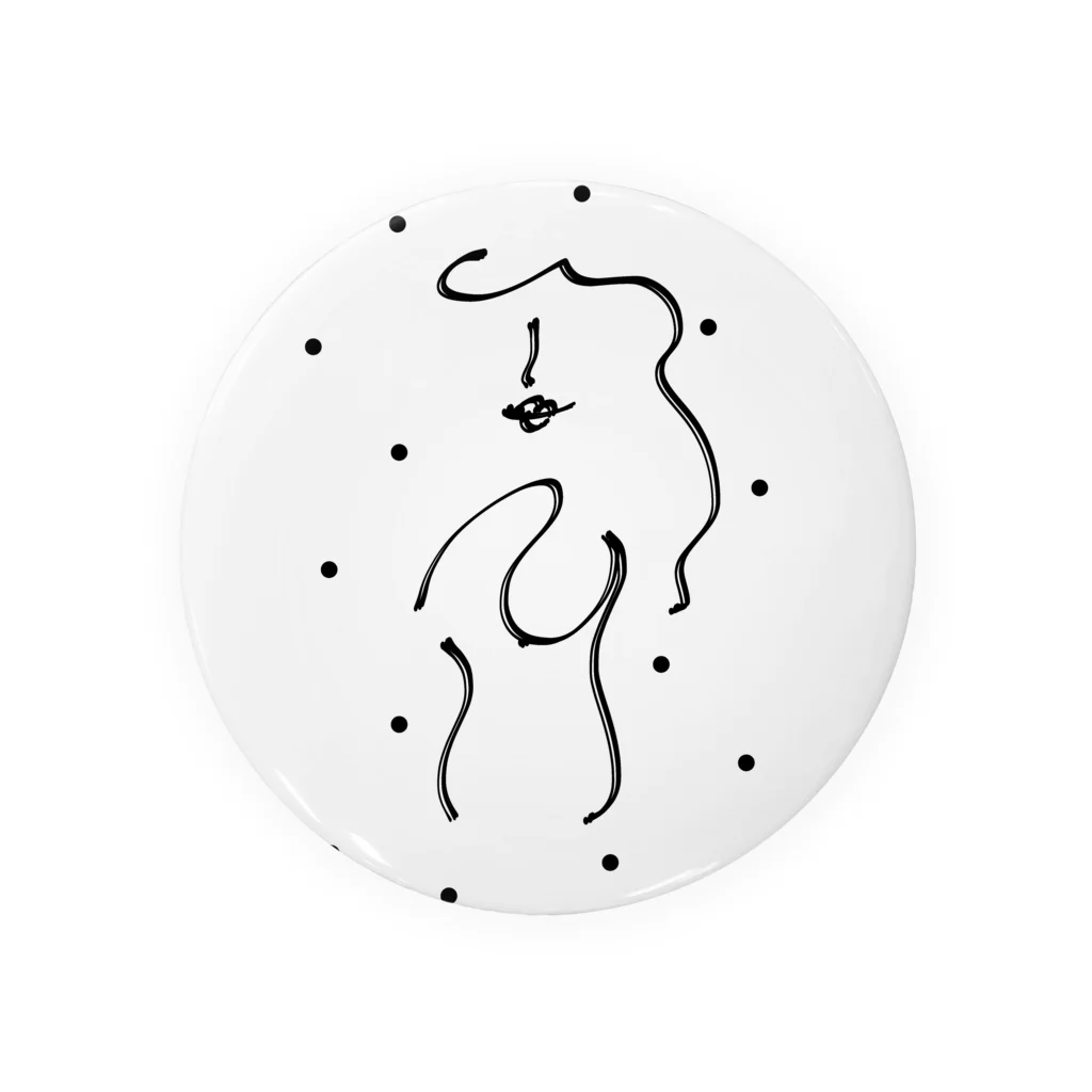 La lune SHOPのsexy dot 缶バッジ