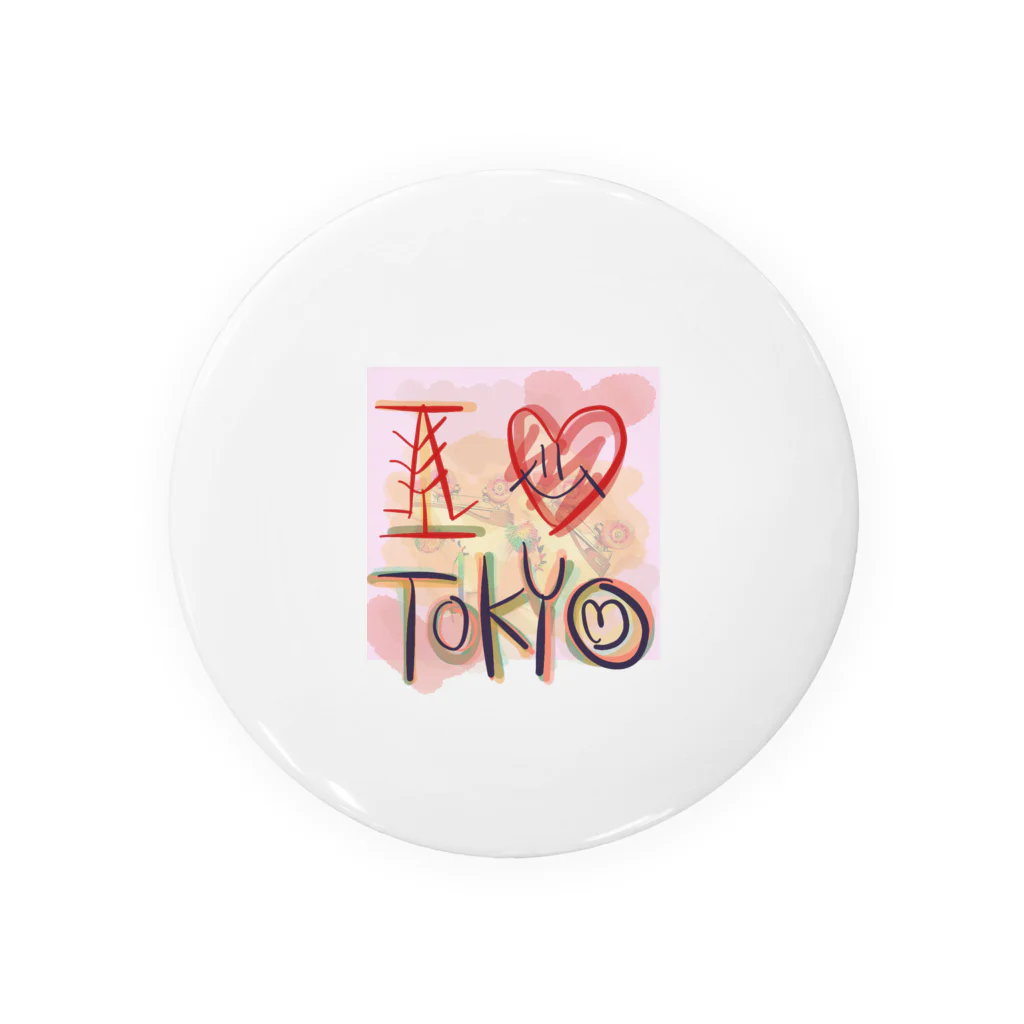 MAGIC FANのILOVE TOKYO! Tin Badge