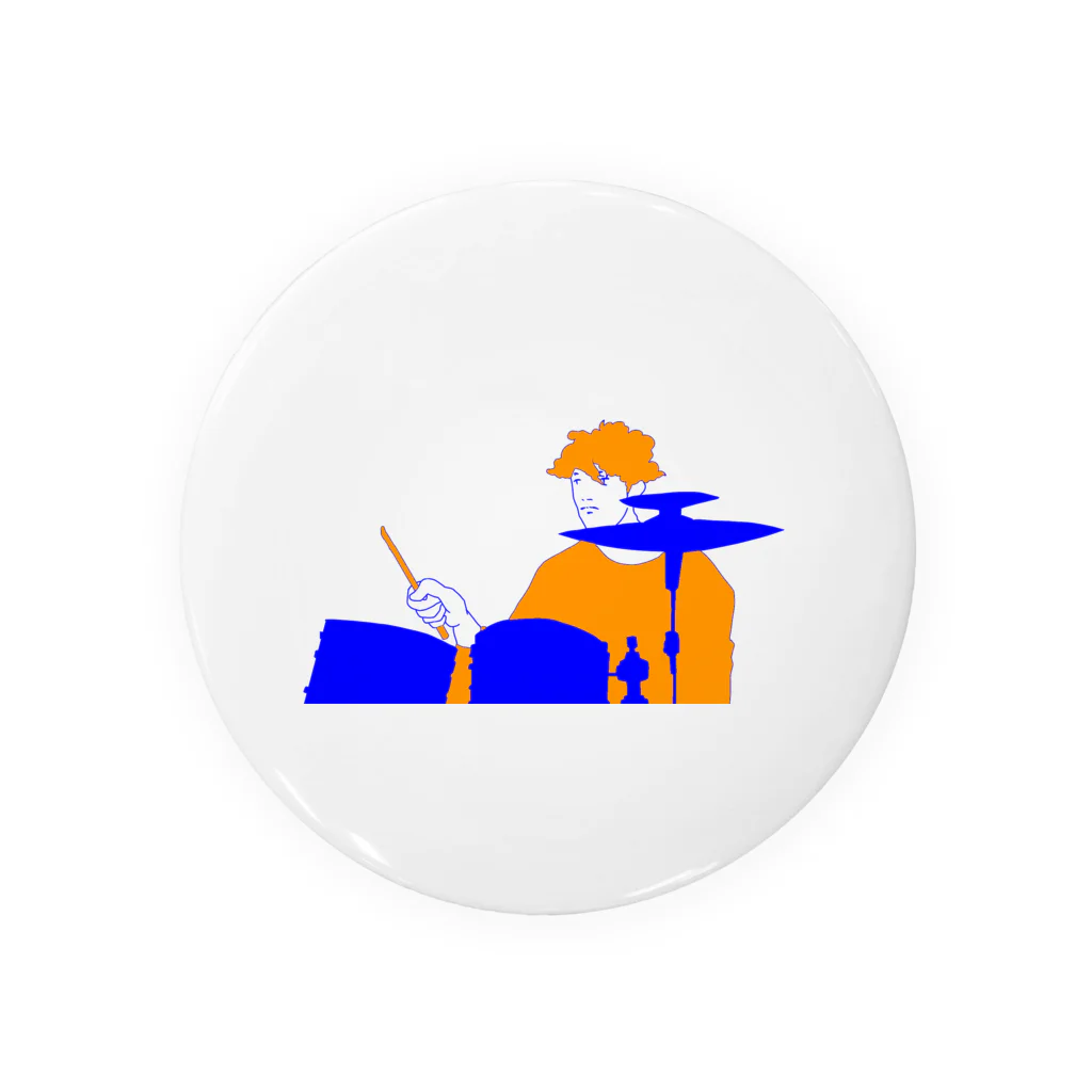 カワサキレオンのdrummer.takahashi Tin Badge