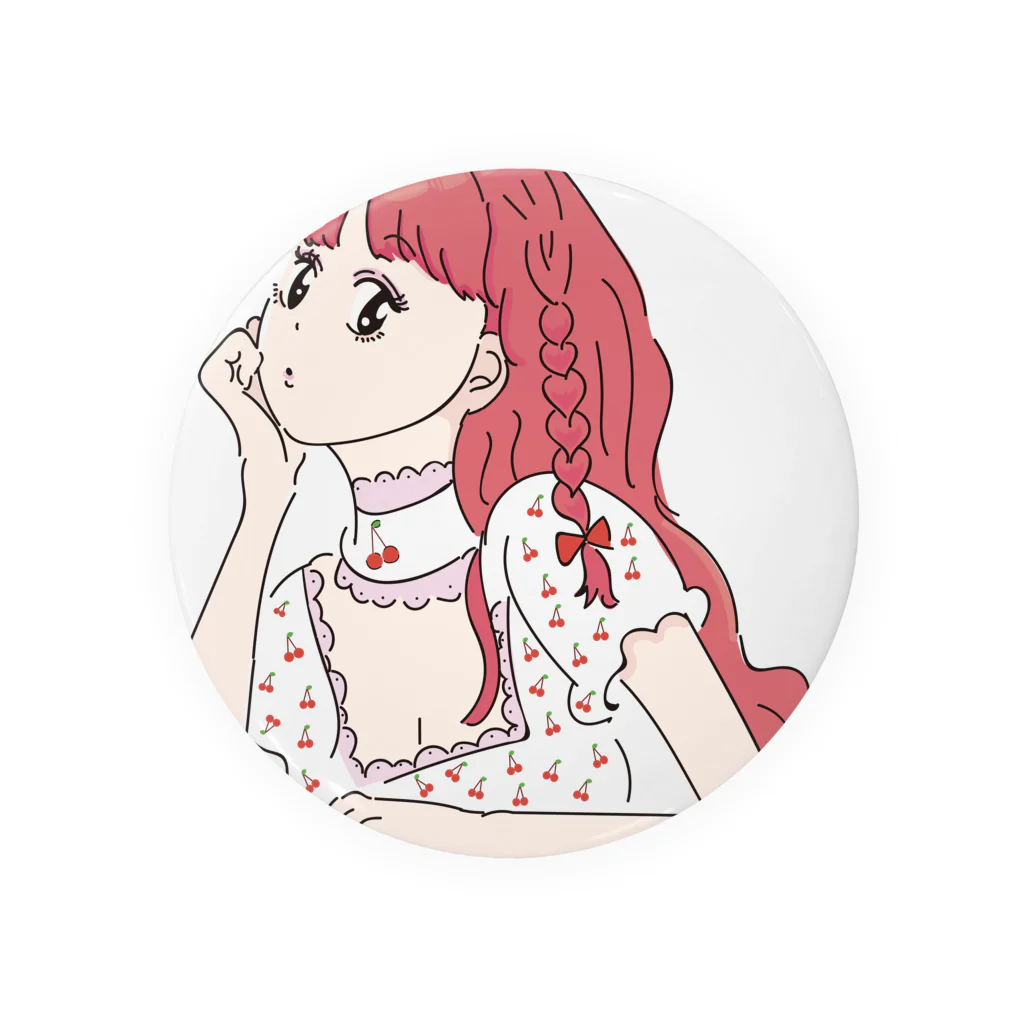 PANKOの女の子④ Tin Badge