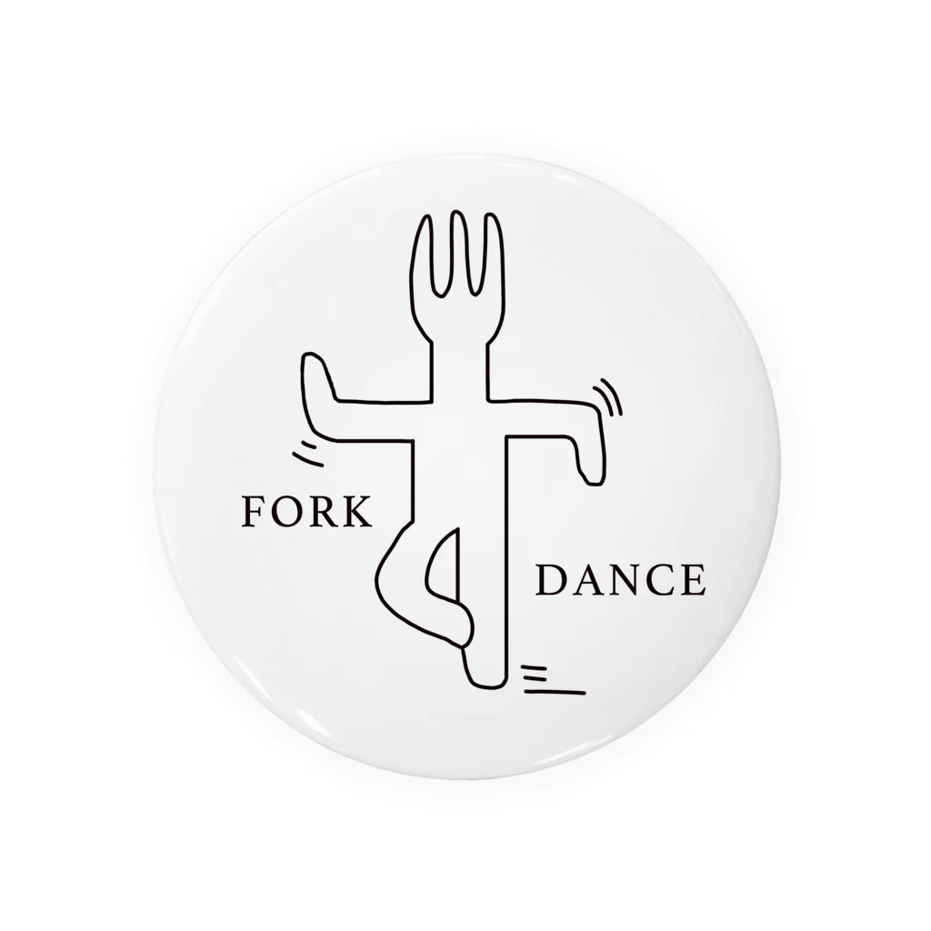 non・nonのフォークダンス Tin Badge