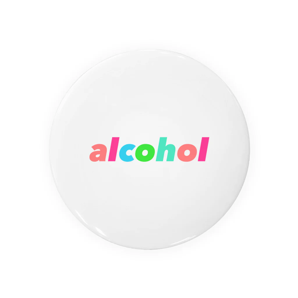 alcohol0416のalcohol Tin Badge