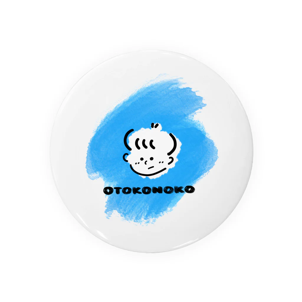xiangのOTOKONOKO BLUE Tin Badge