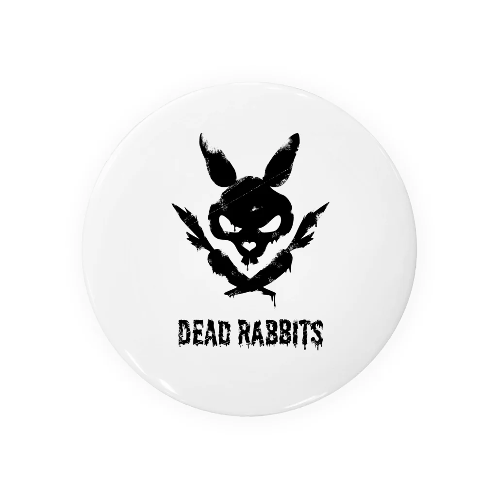 イラストレーター トツカケイスケのDEAD RABBITS 缶バッジ