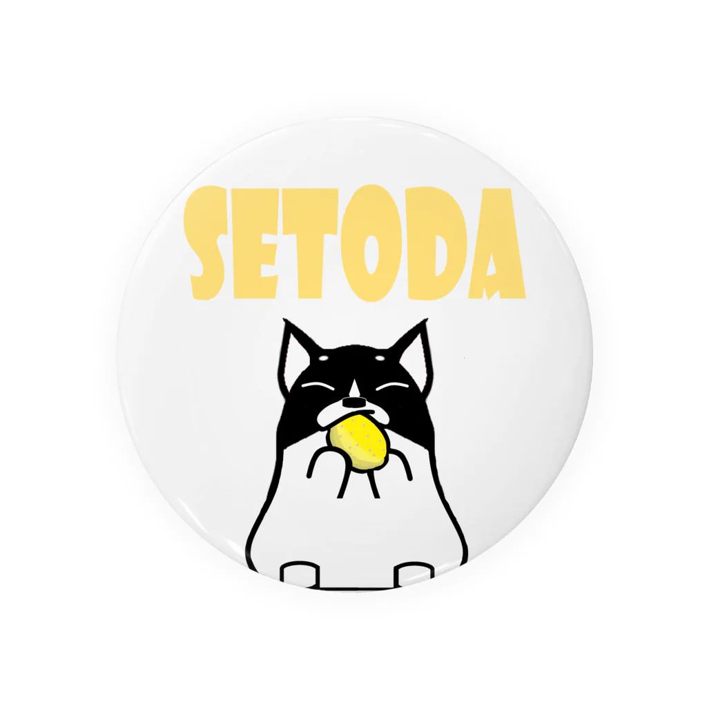 大谷久美子のSETODA犬レモン Tin Badge