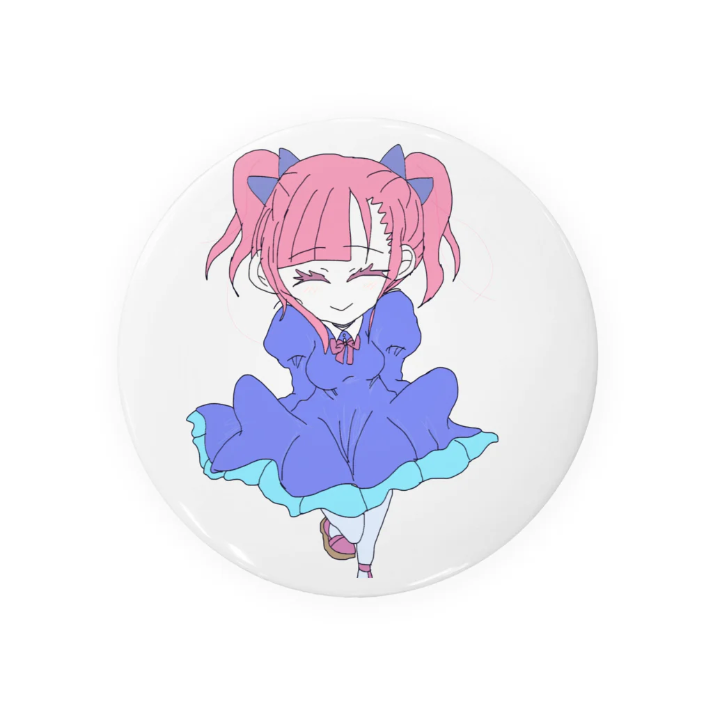 青リンゴの女の子ゆめかわいい Tin Badge