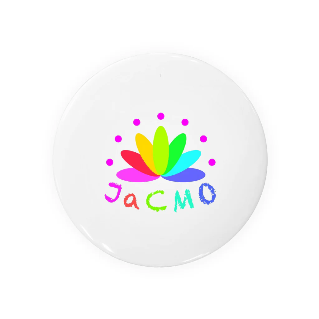 JaCMO応援ショップのJaCOM オリジナルロゴ入り Tin Badge