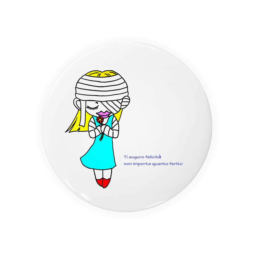 タツヤ タカハシのRosanna’s Prayer Tin Badge