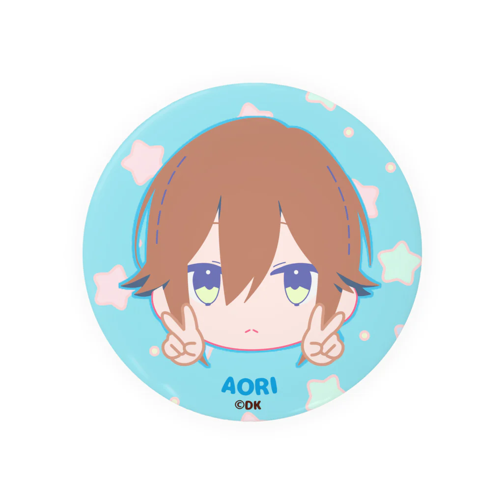 danshiprojectの 【○○男子Project】煽り男子アオイVer2 Tin Badge