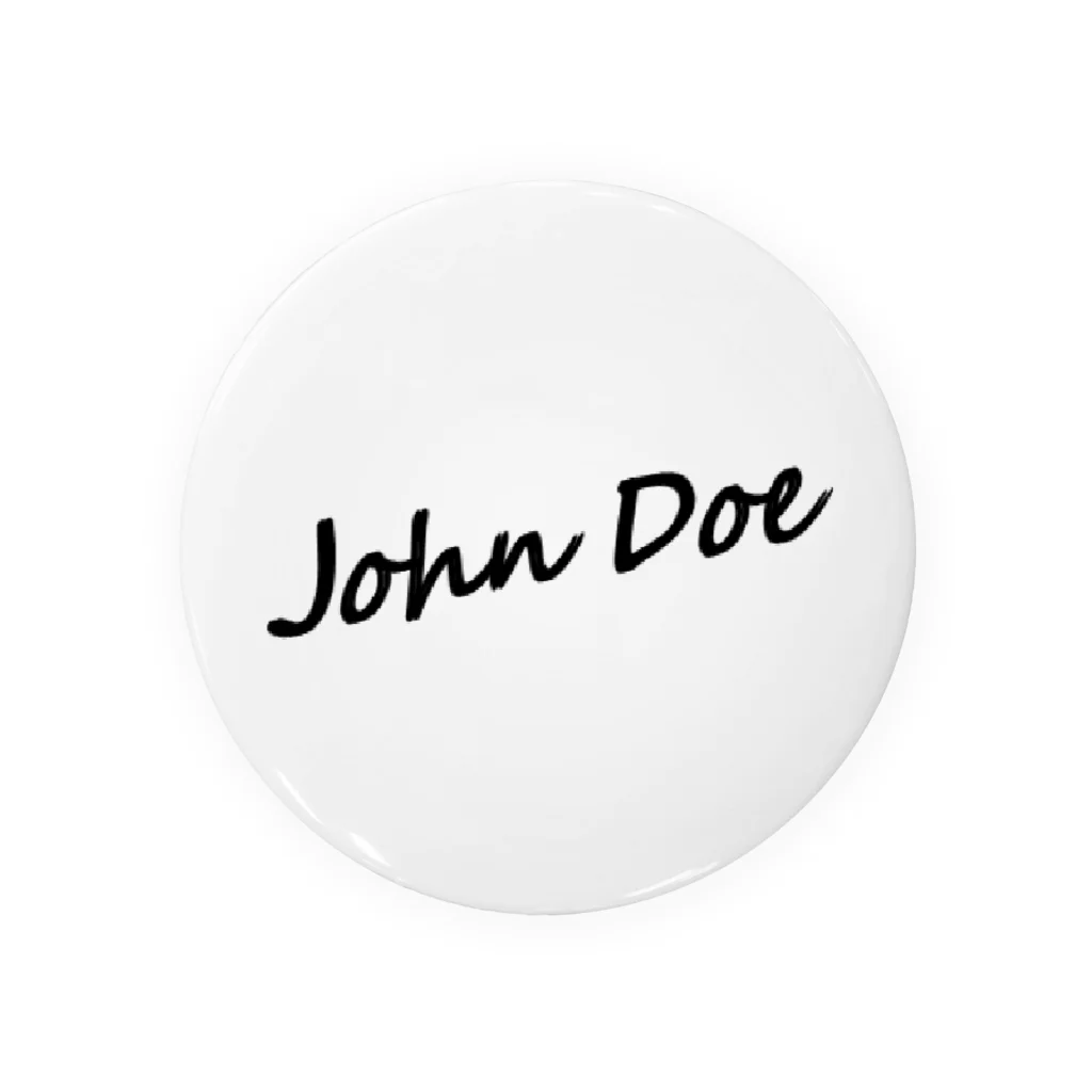 あんこく堂のJohn Doe（ななし） 缶バッジ