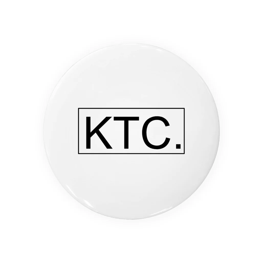 硬式テニスサークル【KTC】🎾のKTC 缶バッジ