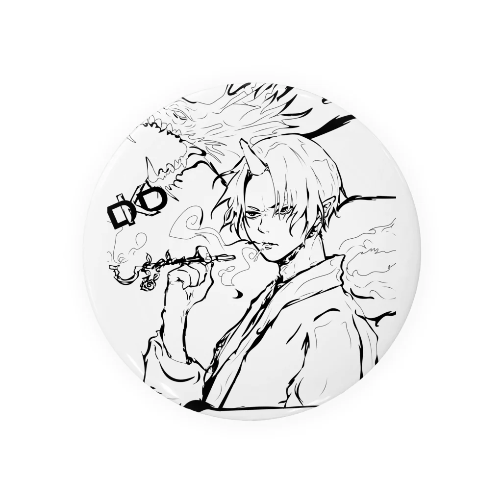 GoldDKDのTorimoya Harazaki - By DKD Tin Badge