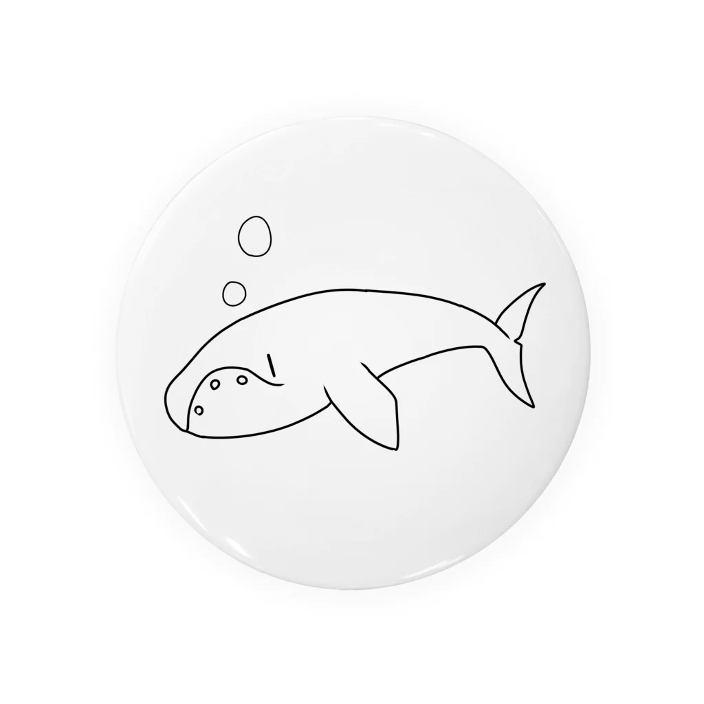 アトリエヱキパのセミクジラ Tin Badge