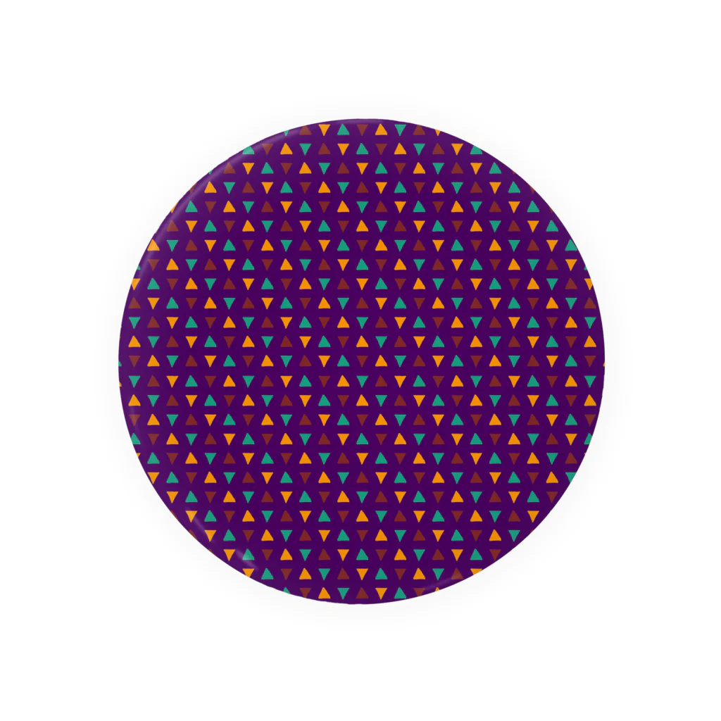 べさかいほんぽのデザイン缶バッジ(紫) Tin Badge