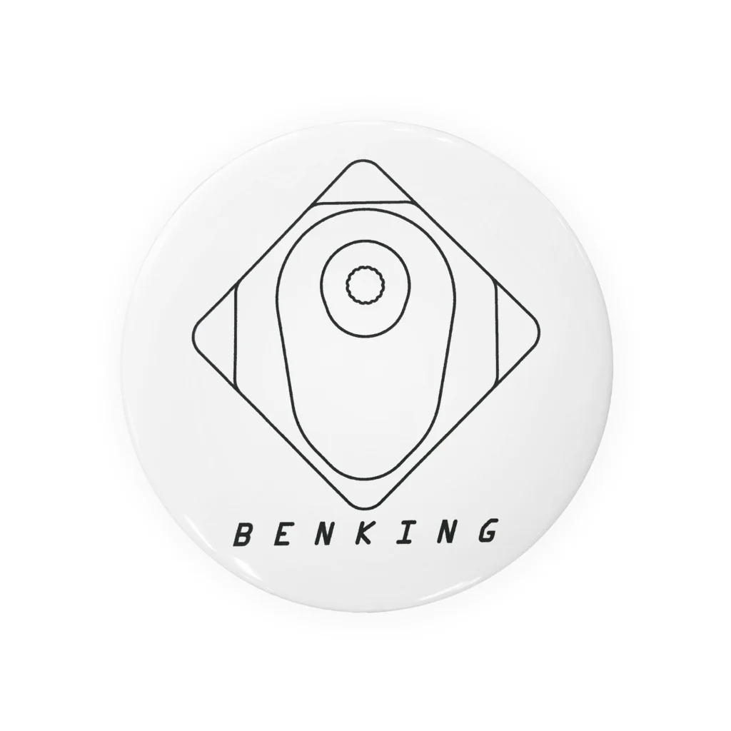 BENKING Official Goods ShopのBENKING 缶バッジ