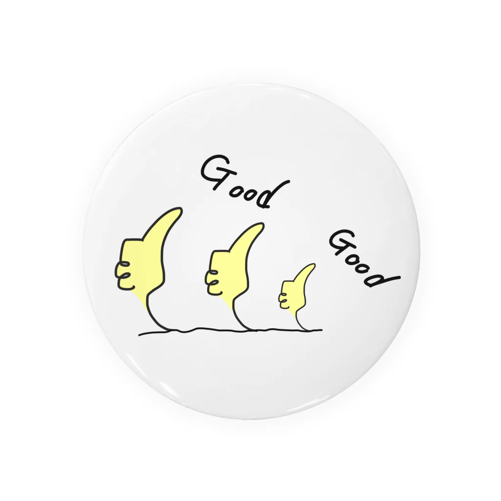 次六祐輝のgoodgood Tin Badge