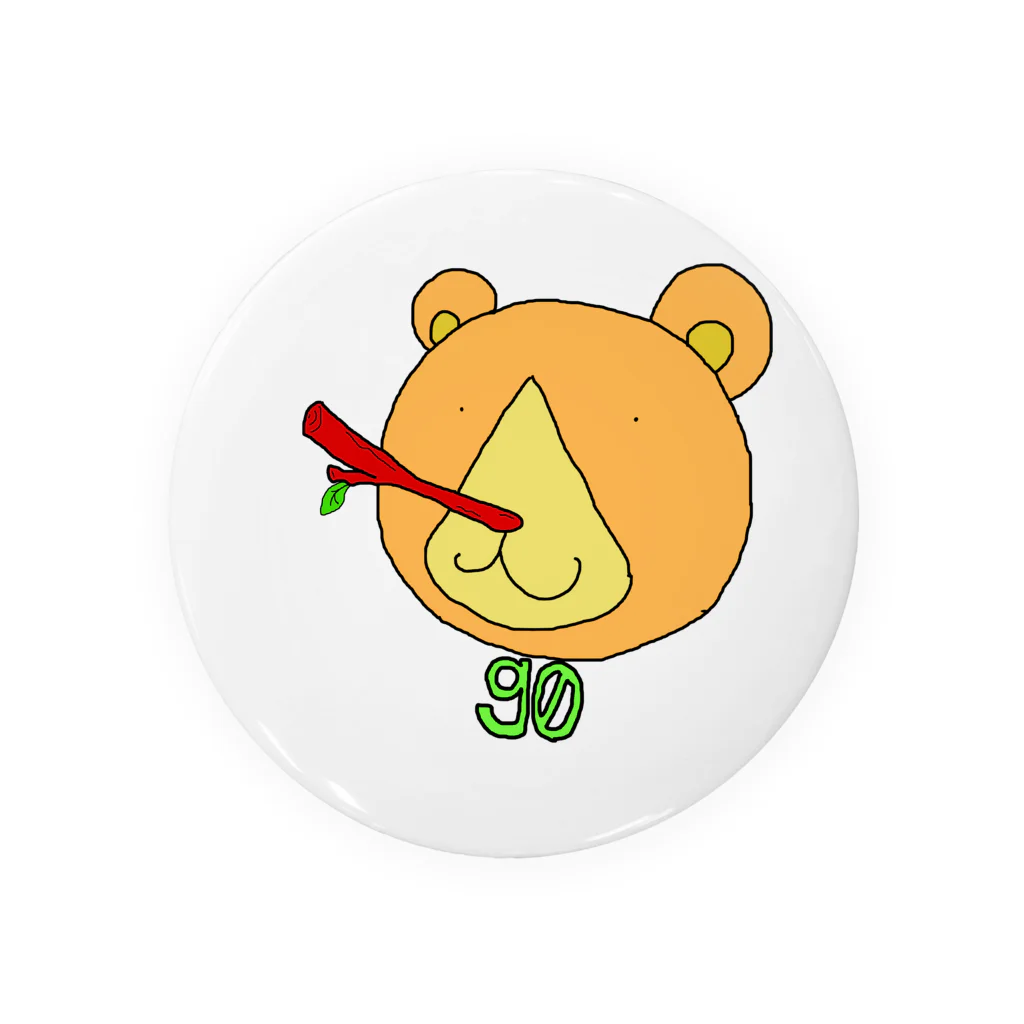 kumakioのクマキオ。 Tin Badge