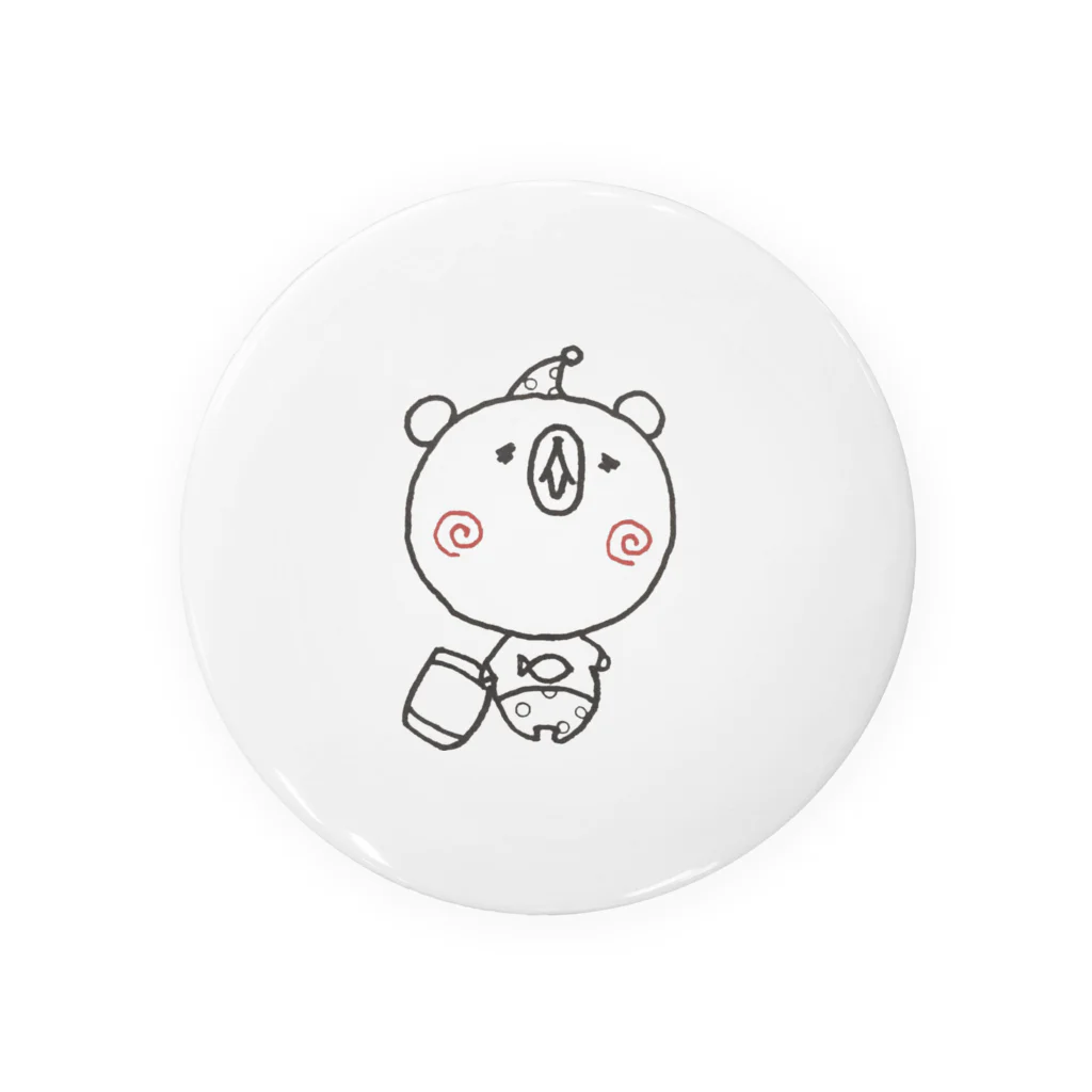 5nowの眠りの森のクマさん 缶バッジ