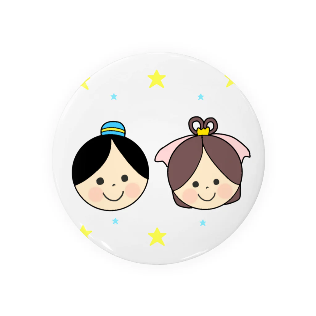 YuuのYuuオリジナルイラスト27 彦星と織姫 Tin Badge