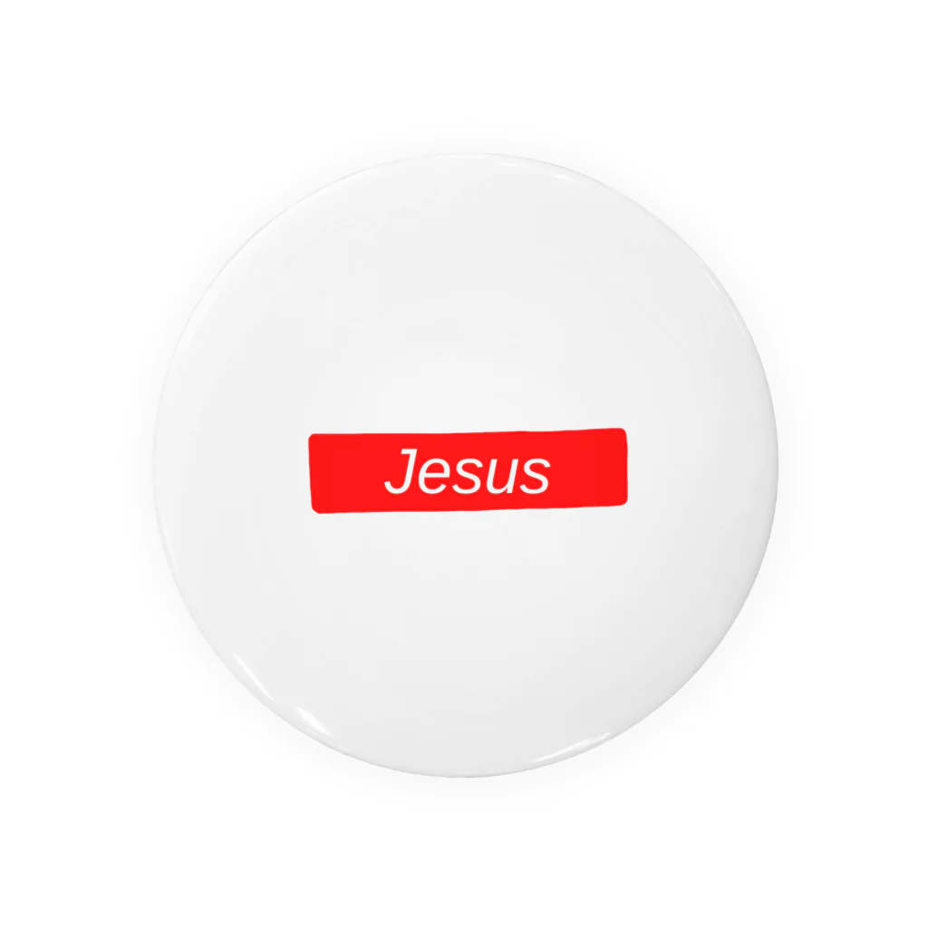 shop✴︎クリスチャングッズの「Jesus」イエス・キリスト 缶バッジ