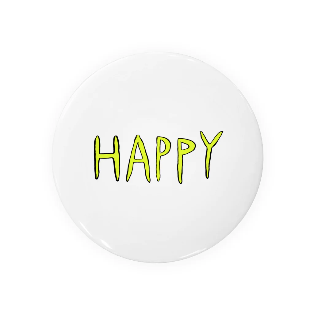 ajitukeのHAPPY Tin Badge