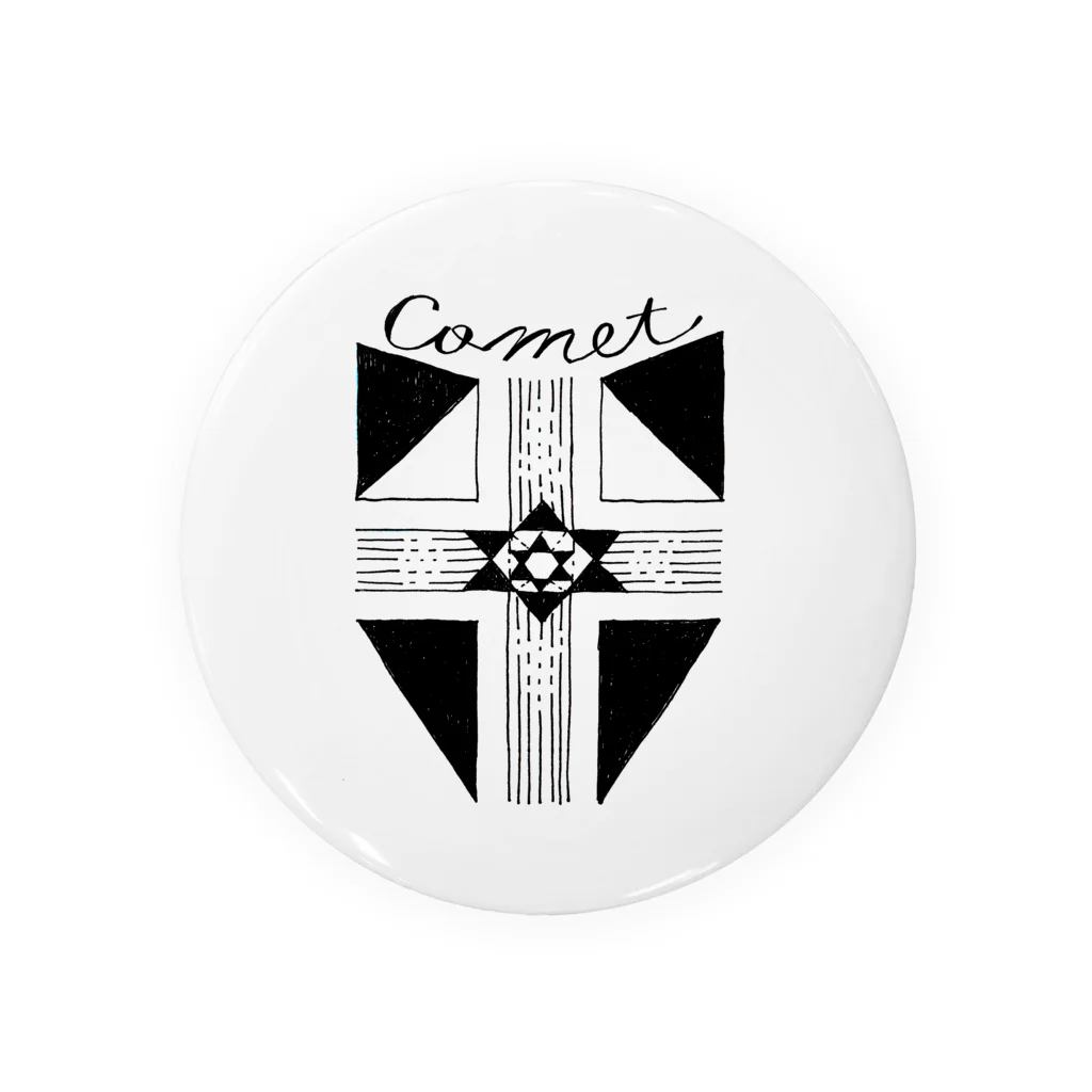 おこめっとちゃんのCOMETロゴ Tin Badge